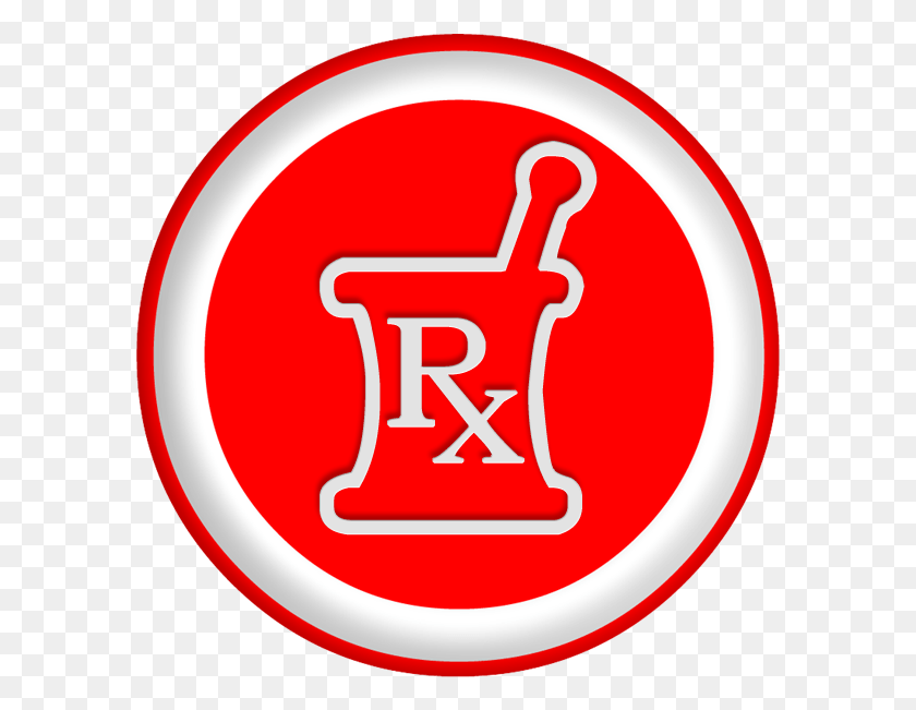 591x591 Rx Outline Mortar Pestle Rx Symbol, Кетчуп, Еда, Логотип Hd Png Скачать