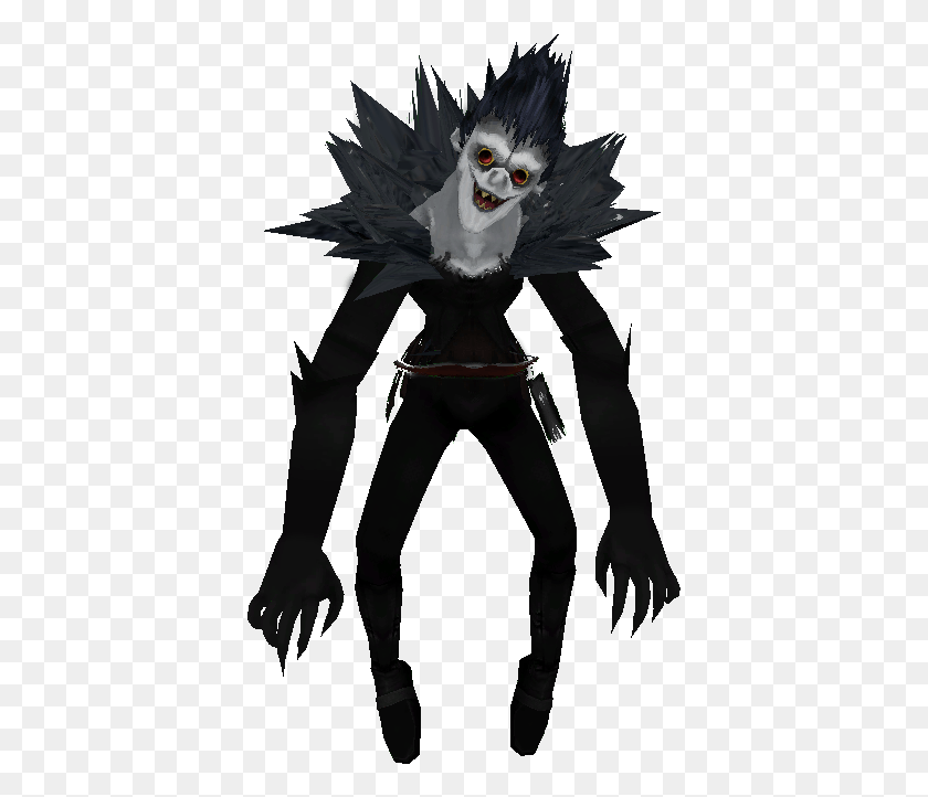 393x662 Ryuk He Just Looks Too Creepy Also Had To Ranme His Illustration, Clothing, Apparel, Person HD PNG Download