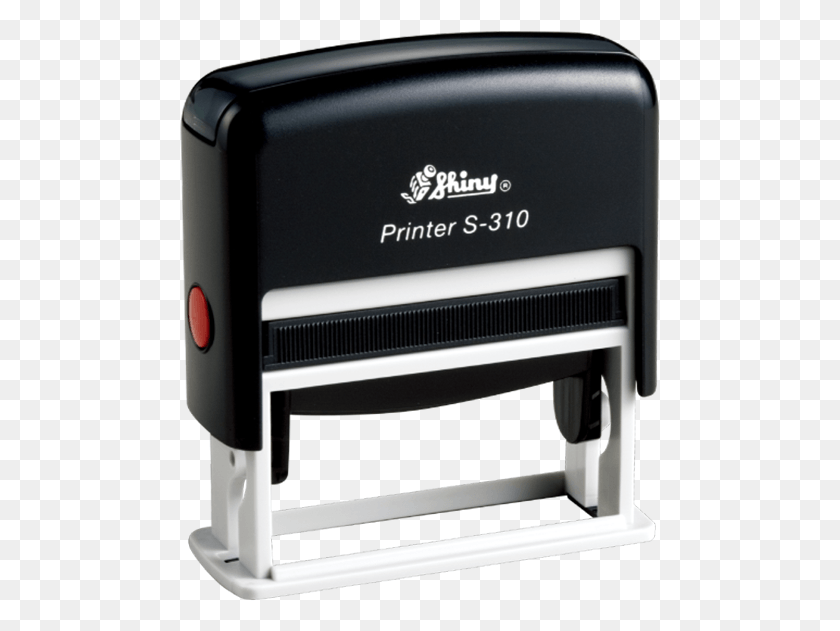 481x571 S 310 Printer Line Self Inking Hand Stamp Shiny S, Электроника, Микроволновая Печь, Духовка Png Скачать