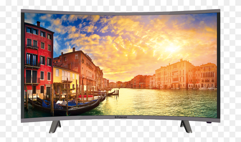 698x436 S Curved Led Tv Polaroid Curved Tv, Boat, Vehicle, Transportation HD PNG Download