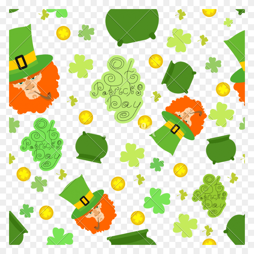 800x800 S Icons By Canva Stpatricks, Green, Rug, Graphics HD PNG Download