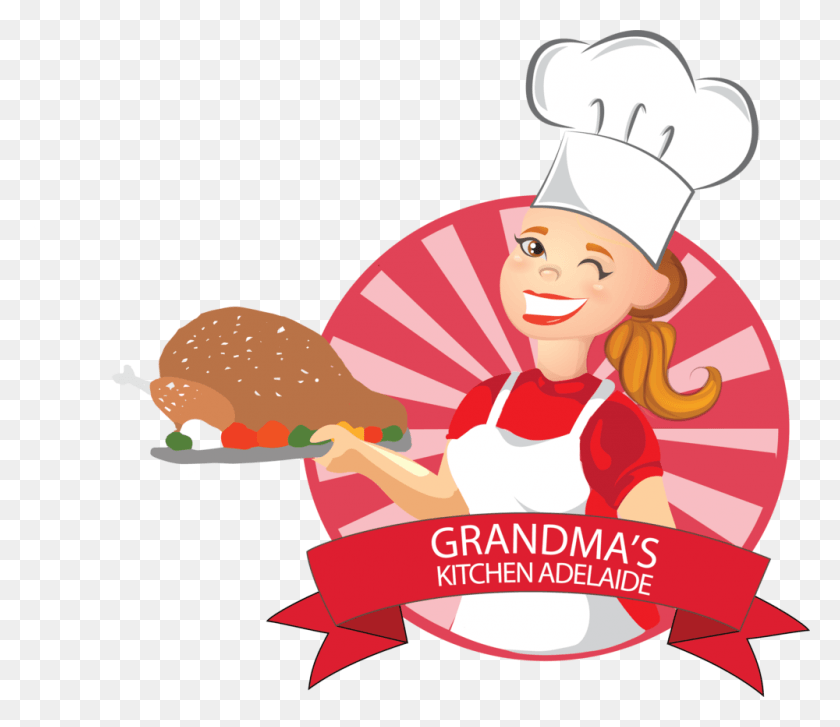 1000x856 S Kitchen Adelaide Grandma Kitchen Cartoon, Chef HD PNG Download