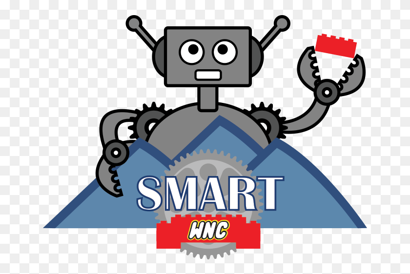 665x502 Smart Wnc Мультфильм, Робот, Плакат, Реклама Hd Png Скачать