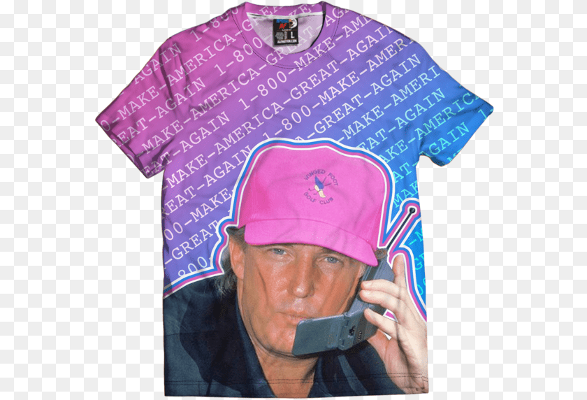 S Trump Active Shirt, T-shirt, Baseball Cap, Cap, Clothing Transparent PNG