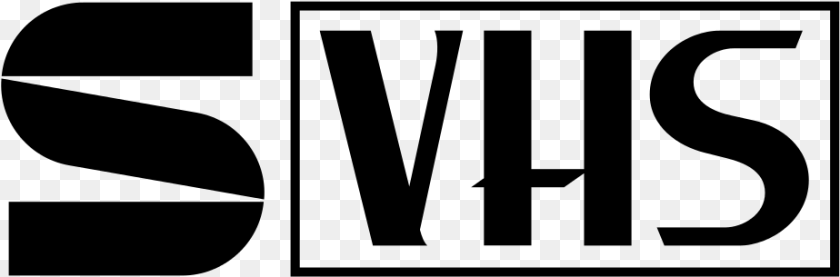S Vhs, Gray Sticker PNG