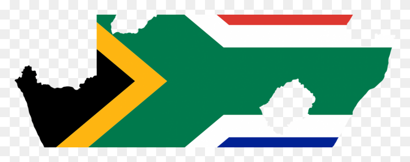 1210x423 Descargar Png / Bandera De Sudáfrica Png