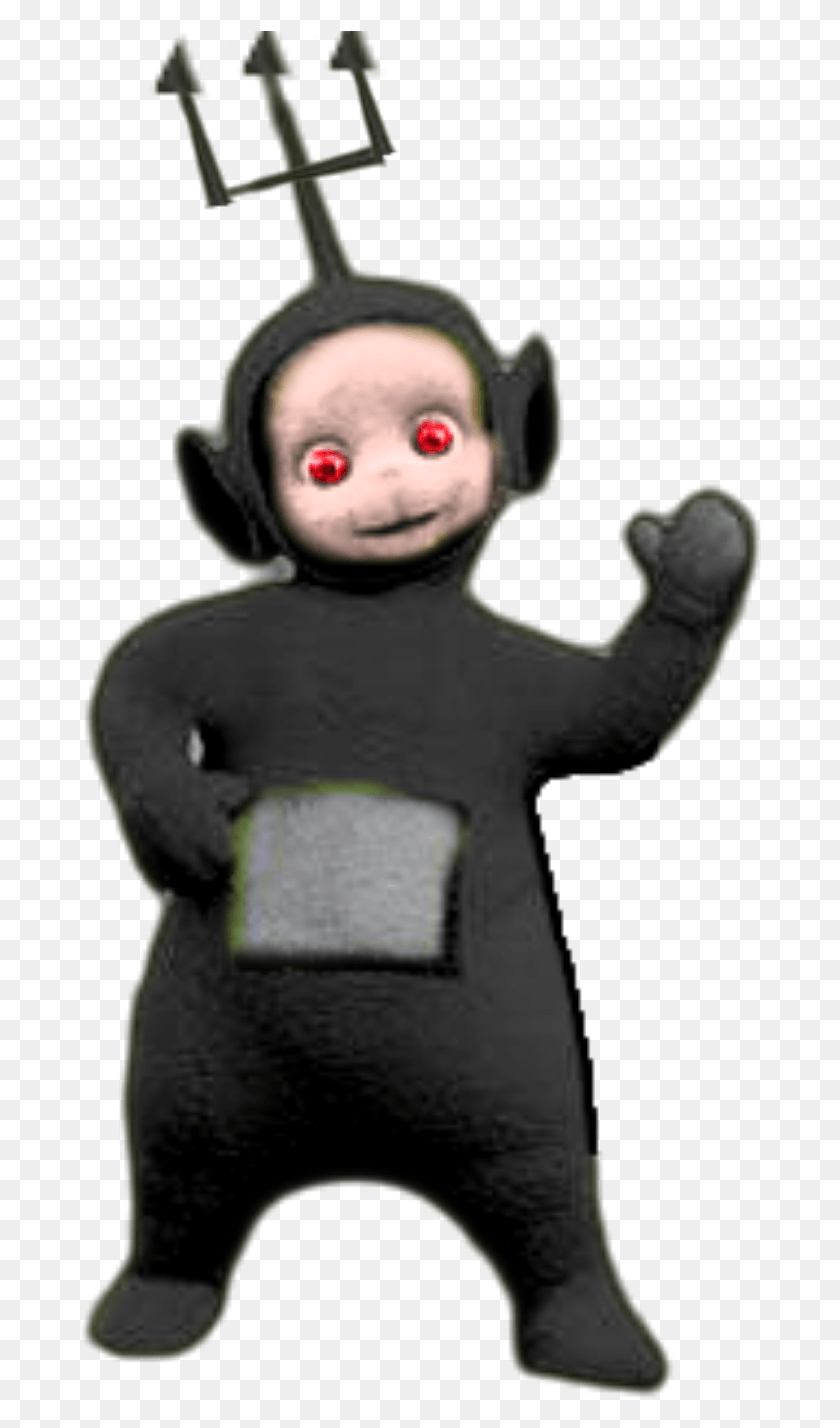 682x1368 Saa Taan The Black Teletubby, Toy, Doll, Plush HD PNG Download