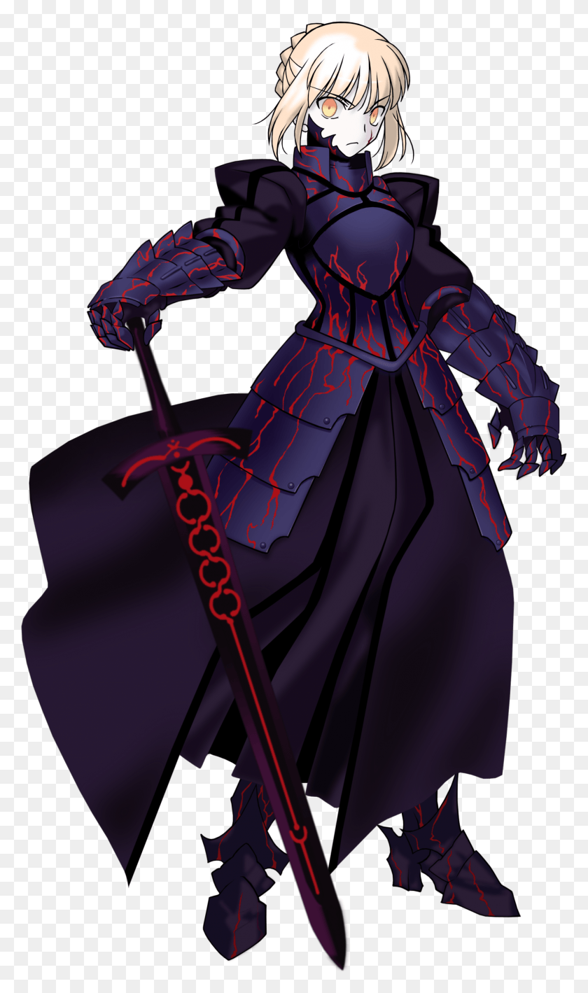 1907x3325 Saber Alter Papercraft, Clothing, Apparel, Person HD PNG Download