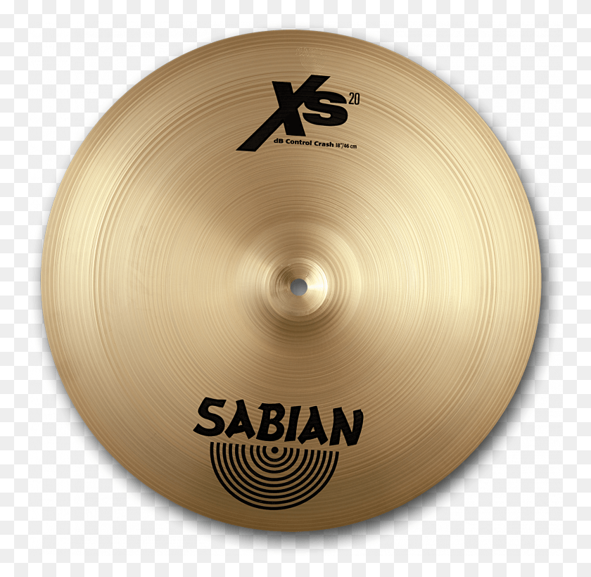 758x760 Sabian Xs20 Db Control Crash Cymbal Sabian Xs20 Medium Thin Crash, Лампа, Гонг, Музыкальный Инструмент Png Скачать