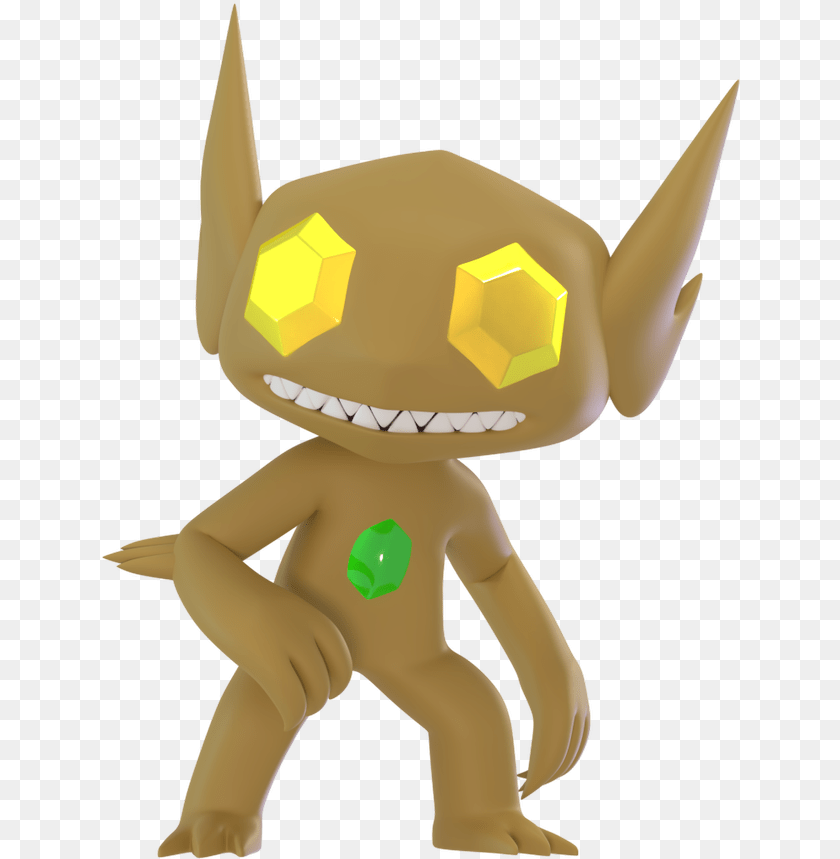 643x859 Sableye Shiny, Baby, Person, Plush, Toy Clipart PNG