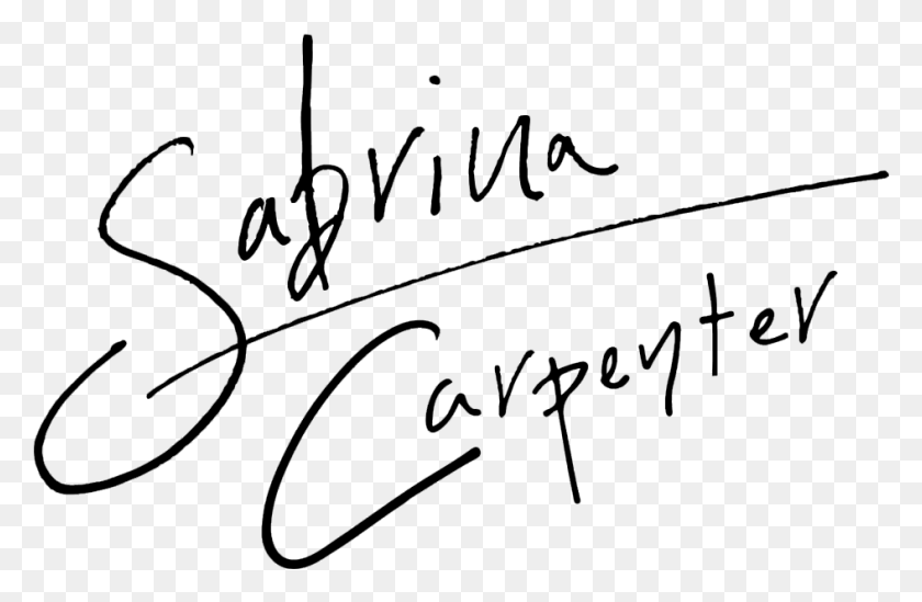 945x593 Sabrina Carpenter 2 Calligraphy, Gray, World Of Warcraft HD PNG Download