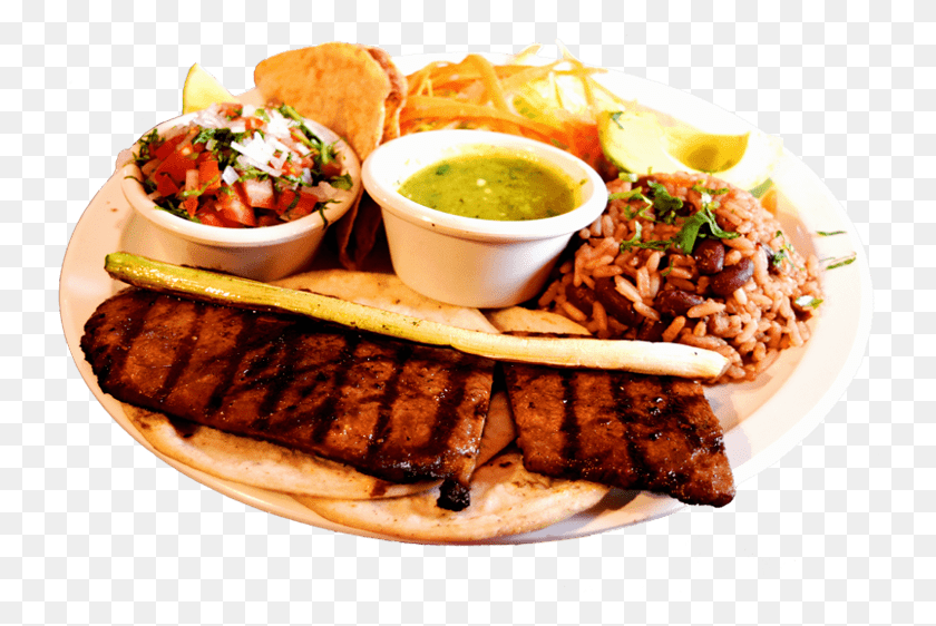 738x502 Sabrosa Carne Asada A La Mexicana Fast Food, Food, Burger, Dip HD PNG Download