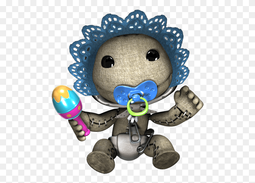 502x544 Sackboys Sackgirls And Sackbaby Stuffed Toy, Rattle, Musical Instrument, Leisure Activities HD PNG Download