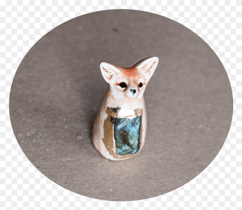 800x688 Sacred Fennec Fox Talisman, Figurine, Dog, Pet Descargar Hd Png