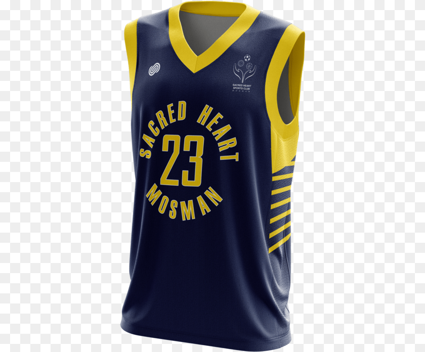 368x696 Sacred Heart Mosman Reversible Basketball Jersey Sacred Heart Mosman Basketball, Clothing, Shirt, T-shirt Sticker PNG