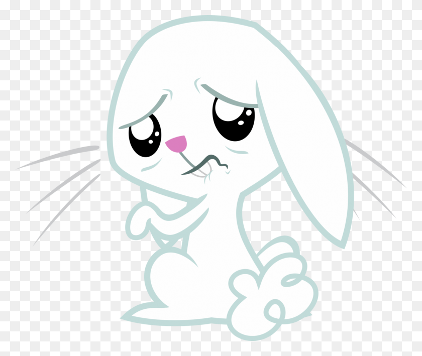 1229x1024 Sad Bunny Cartoon, Doodle HD PNG Download