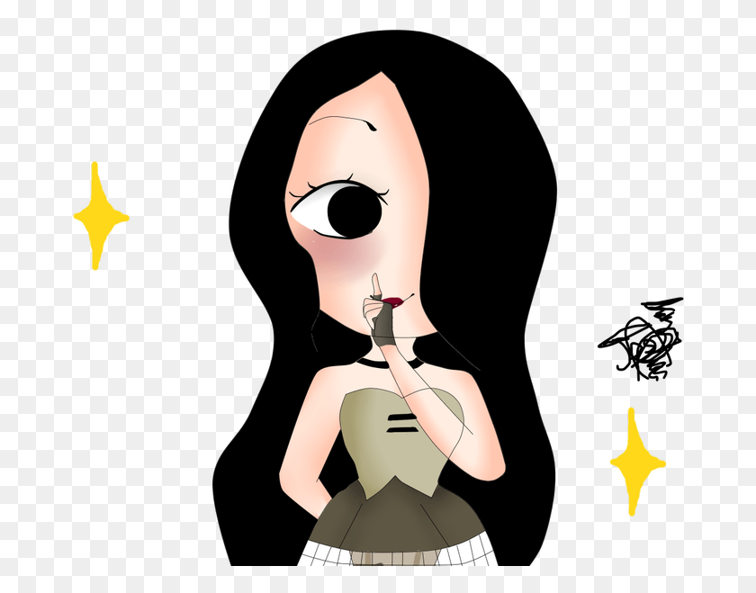 684x599 Triste De Dibujos Animados, Mujer, Ropa, Ropa Hd Png