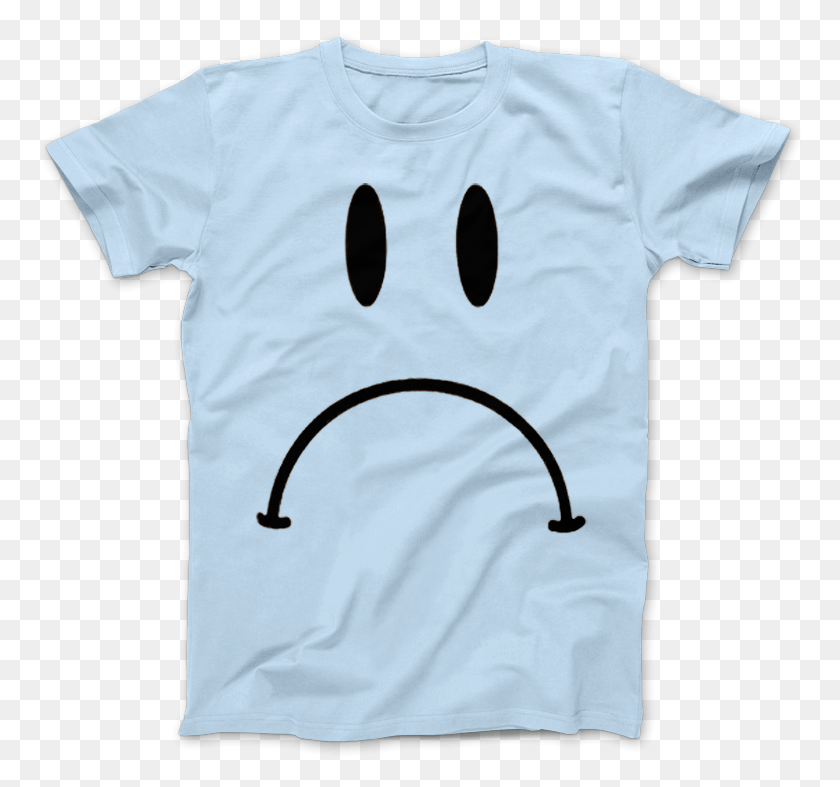 766x727 Sad Face T Shirt Always In Our Hearts Shirt, Clothing, Apparel, T-shirt HD PNG Download