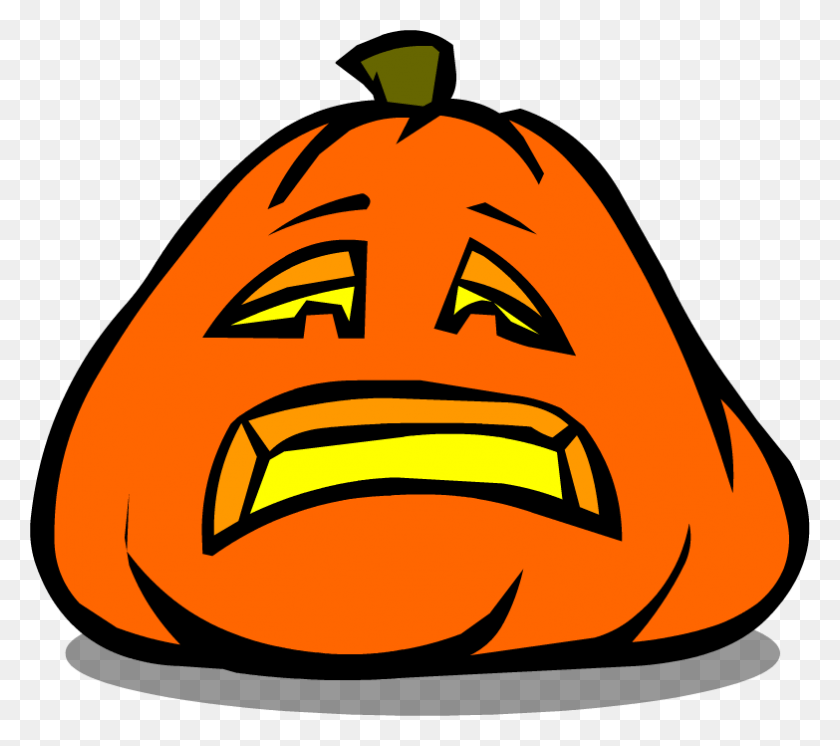 783x689 Sad Jack O Lantern In Game Sad Jack O Lantern Clipart, Halloween, Pumpkin, Vegetable HD PNG Download