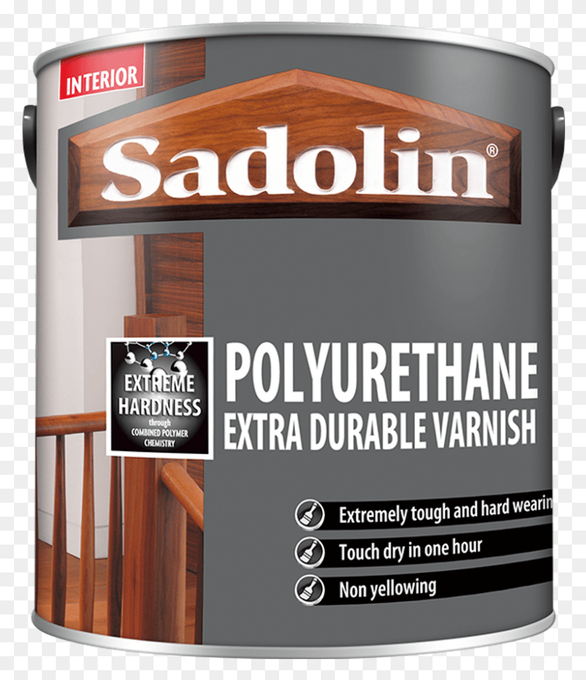 798x936 Sadolin Polyurethane Extra Durable Varnish Sadolin, Advertisement, Text, Poster HD PNG Download
