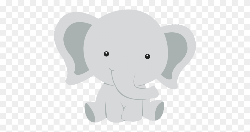 480x385 Safari Clipart Baby Elephant Elefante Safari Baby Shower, Wildlife, Animal, Elephant HD PNG Download