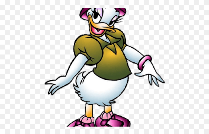 488x481 Safari Clipart Donald Duck Daisy Duck, Bird, Animal, Penguin HD PNG Download