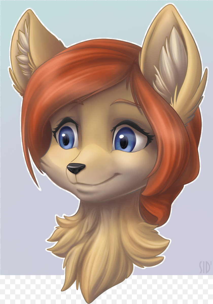 1054x1503 Safefox Girl Icon Aka Trying A New Style Drawing, Baby, Person, Face, Head Sticker PNG