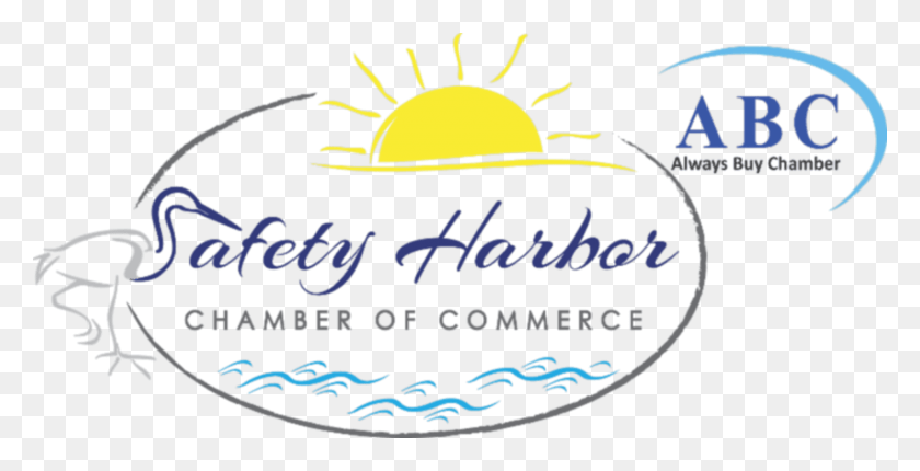 1920x912 Safety Harbor Chamber Of Commerce Logo Davao City Tourism, Text, Label, Graphics HD PNG Download