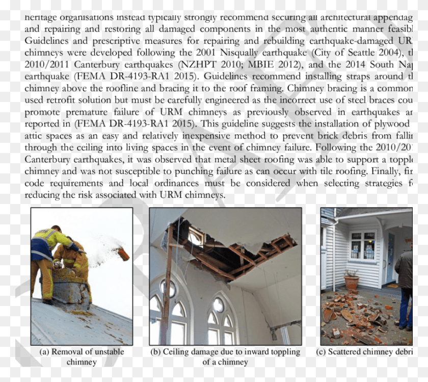 850x751 Safety Hazards Caused By Earthquake Induced Damage Untitled Illustration 14 In The Book Foirades Fizzles, Person, Human, Collage HD PNG Download