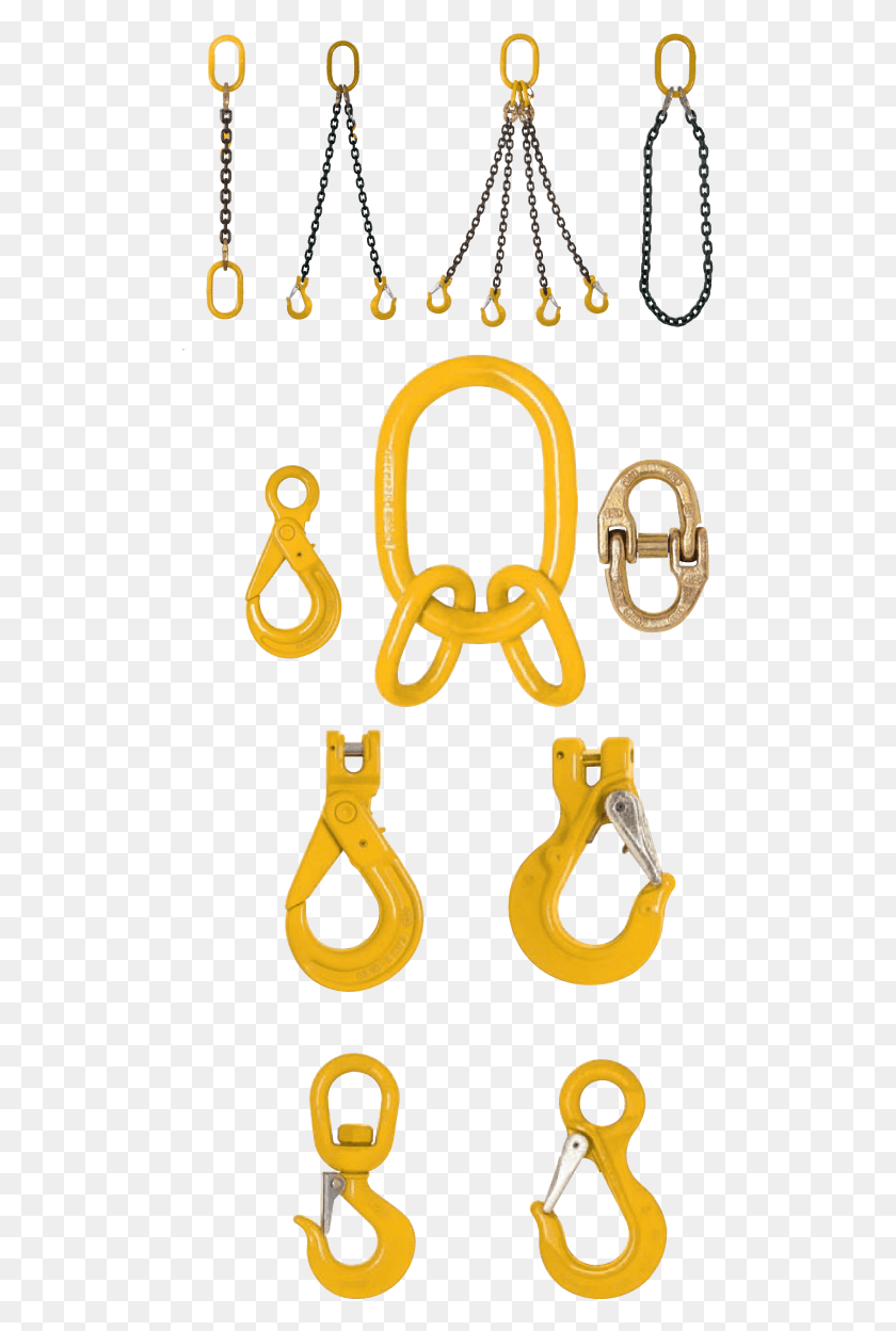 499x1188 Safety Services Group Manufactures Chain Slings Using Chain Slings, Hook, Tool HD PNG Download