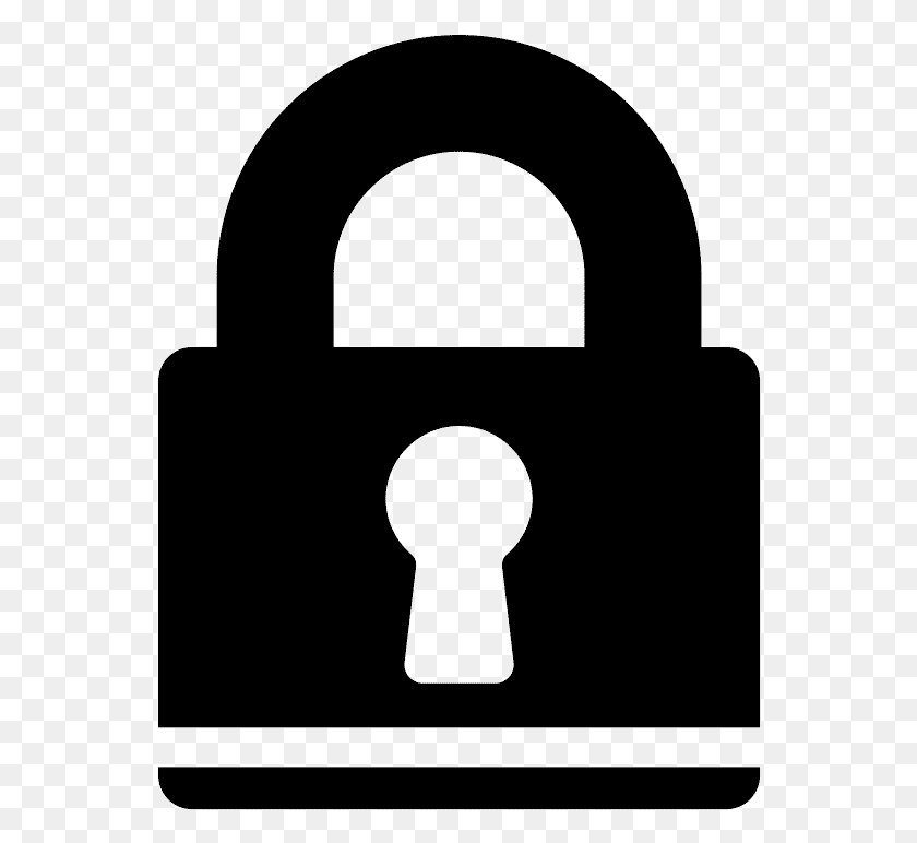 554x712 Safety Sign, Lock, Combination Lock, Security HD PNG Download