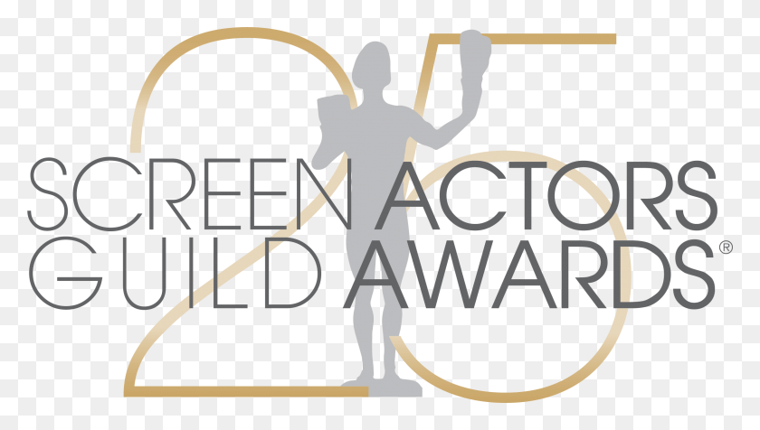 2397x1279 Descargar Png Sag 25Th Awards W Ntf 25Th Annual Screen Actors Guild Awards, Persona, Texto, Personas Hd Png