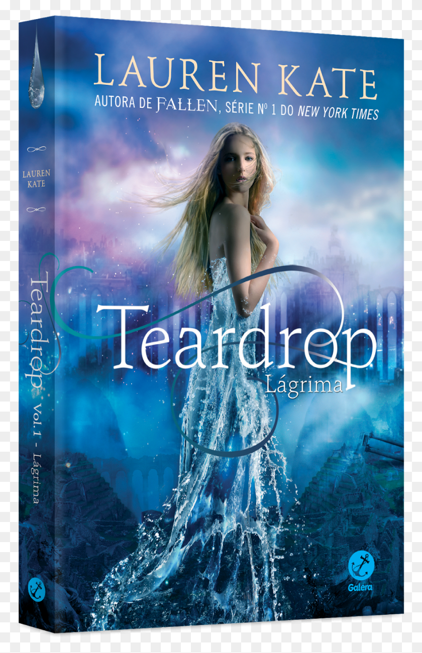 881x1402 Saga Teardrop Lauren Kate, Poster, Advertisement, Person HD PNG Download