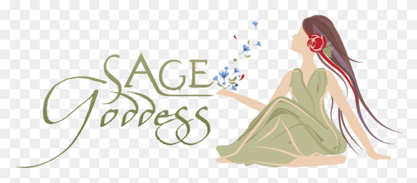 1197x477 Sage Goddess Logo, Text, Plant, Alphabet HD PNG Download