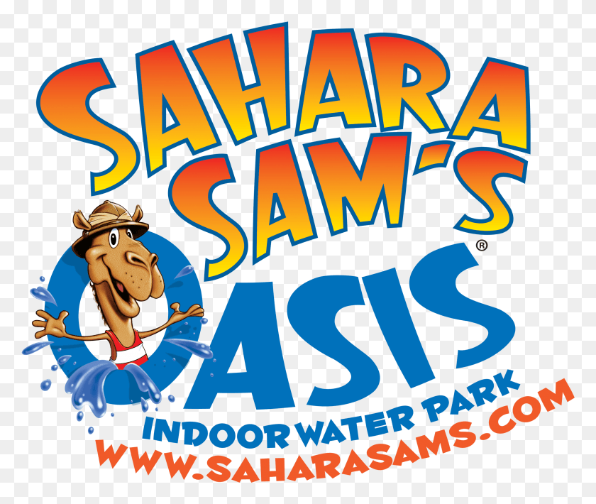 2736x2282 Крытый Аквапарк Sahara Sam39S Oasis Расширяет Сахару, Текст, Реклама, Плакат Hd Png Скачать