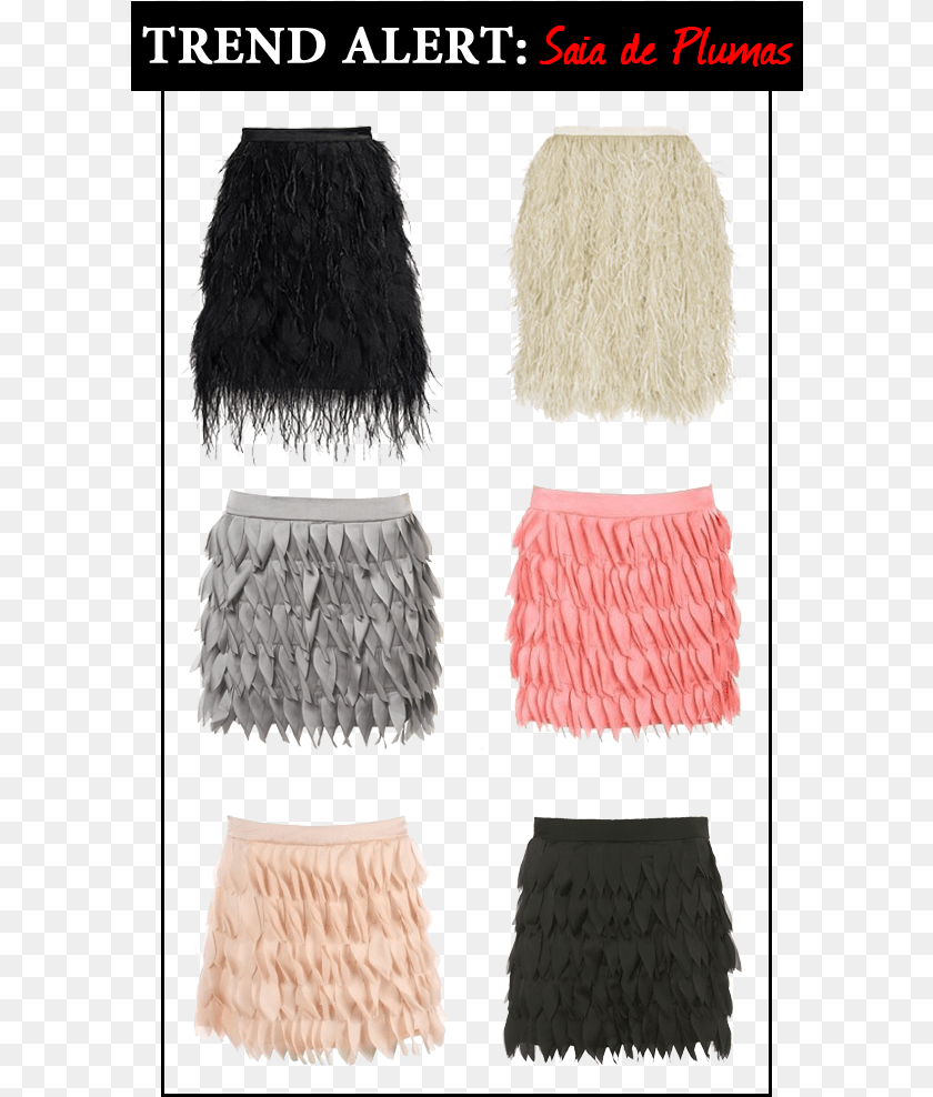 606x988 Saia De Plumas Feather, Clothing, Miniskirt, Skirt Transparent PNG