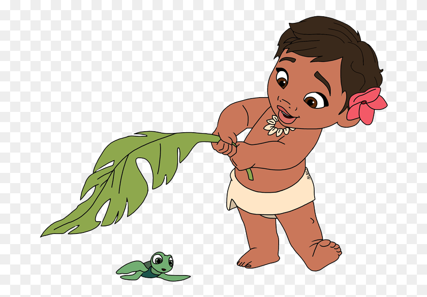 686x524 Sail Clipart Moana Baby Moana Clip Art, Person, Human, Leaf HD PNG Download