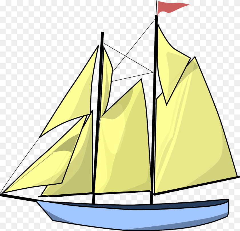 1920x1844 Sailing Ship Clipart, Boat, Sailboat, Transportation, Vehicle Sticker PNG