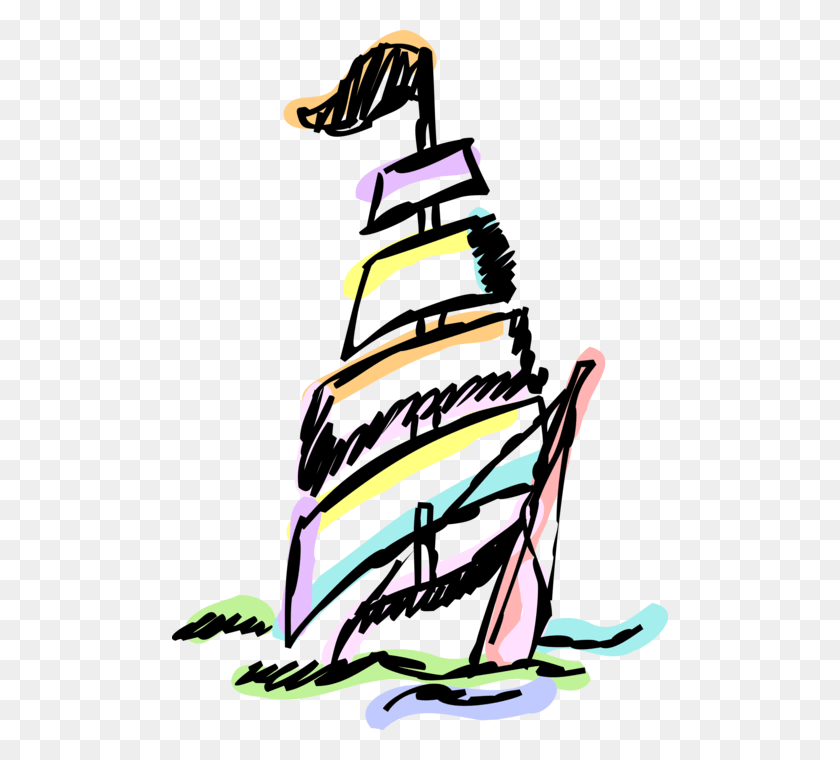 496x700 Sailing Vector Illustration, Clothing, Apparel, Person HD PNG Download