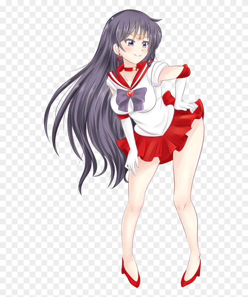 546x946 Sailor Mars Imagenes De Sailor Mars Hentay, Costume, Manga, Comics HD PNG Download