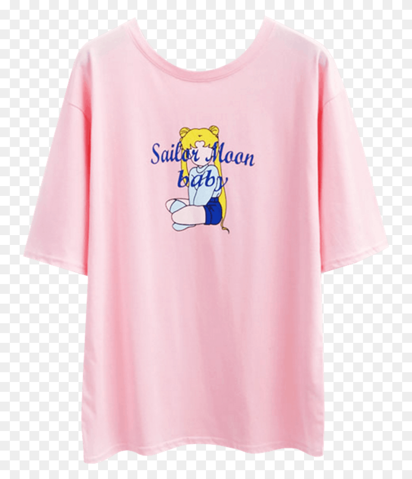 749x918 Sailor Moon Baby Oversized T Shirt, Clothing, Apparel, Sleeve HD PNG Download