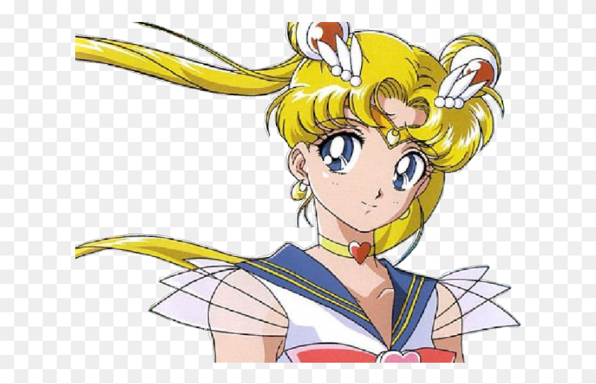 630x481 Sailor Moon Clipart Transparent Background Sailor Moon Super S Vhs, Comics, Book, Graphics HD PNG Download
