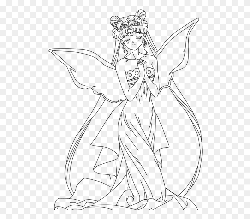 522x676 Sailor Moon Drawing Easy Lovely 15 Fanart Drawing Sailor Sailor Moon Lineart, Gray, World Of Warcraft HD PNG Download