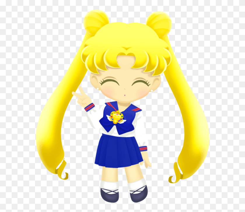 600x668 Sailor Moon Drops Usagi Sailor Moon Drops Usagi, Toy, Person, Human HD PNG Download