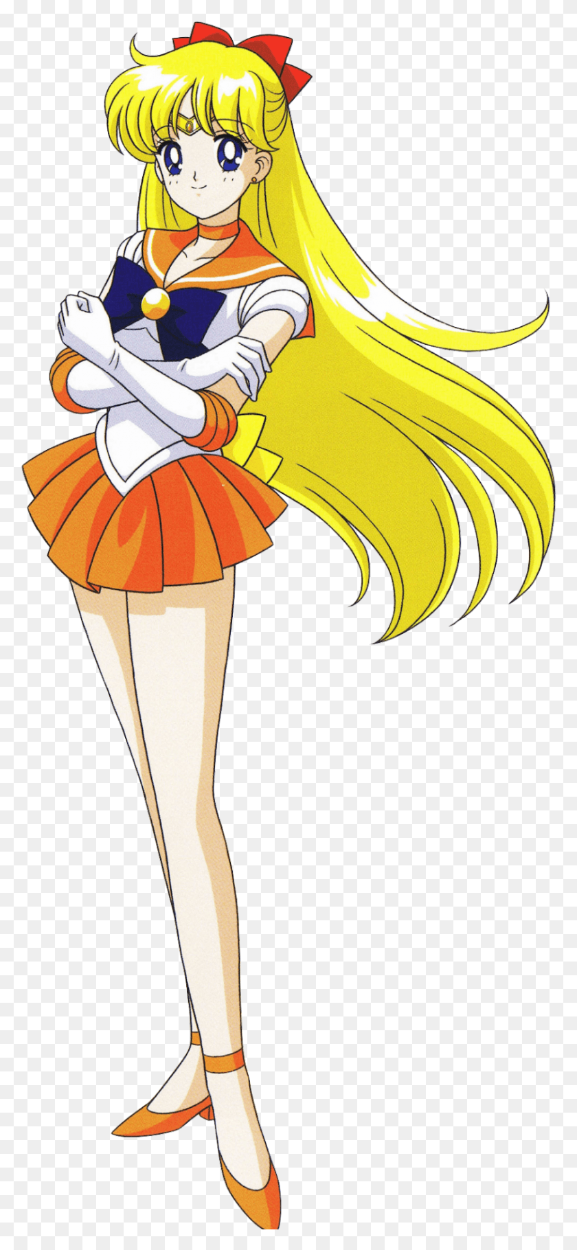 841x1898 Sailor Moon Gif Transparent Sailor Venus, Performer, Person, Human HD PNG Download