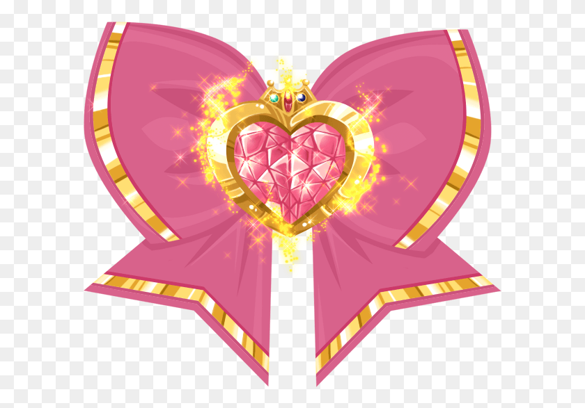 601x527 Sailor Moon Hairpins Sailor Chibi Moon Brooch, Symbol, Star Symbol, Pattern HD PNG Download