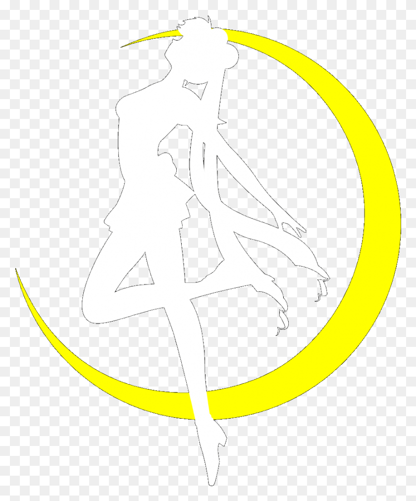 859x1048 Sailor Moon Lune, Persona, Humano, Símbolo Hd Png