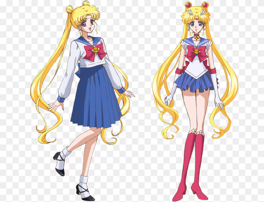 Sailor Moon Usagi School, Book, Comics, Publication, Girl PNG