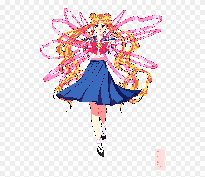 511x665 Sailor Venus Pixel Transparent, Costume, Graphics HD PNG Download