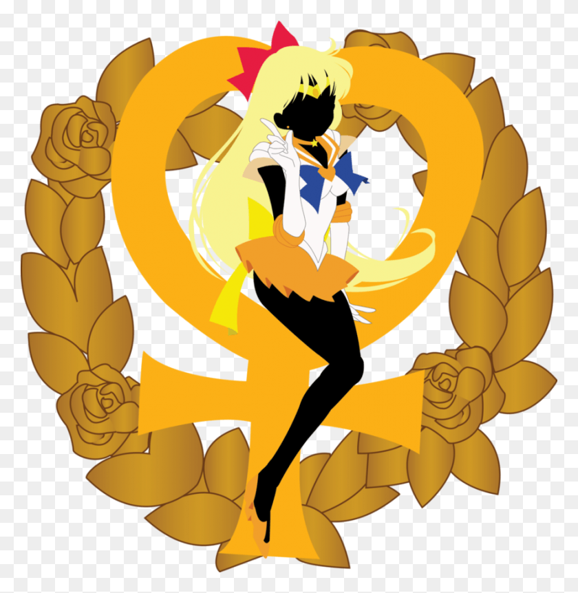 882x907 Sailormoon Anime Sailor Venus Sailor Venus Simbolo, Dragon, Fire, Flame HD PNG Download